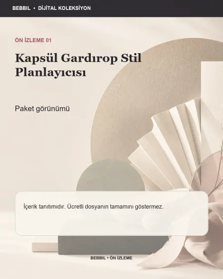 Kapsül Gardırop Stil Planlayıcısı ürün ön izlemesi