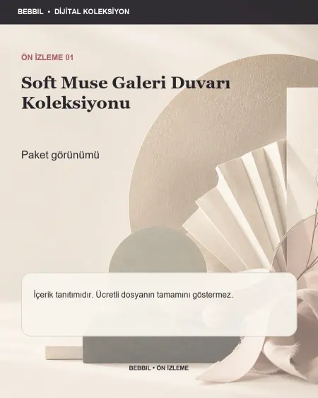 Soft Muse Galeri Duvarı Koleksiyonu ürün ön izlemesi