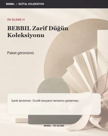 BEBBIL Zarif Düğün Koleksiyonu ürün ön izlemesi